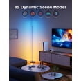 thumbnail image 4 of Lámpara de pie Govee RGBIC Basic LED Corner Works con Alexa Blue, 4 of 9