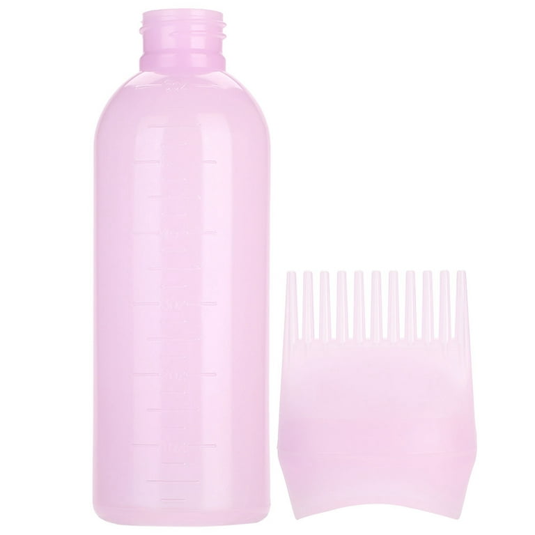 1pc Unisex Root Comb Styling Applicator With Scale Hair Dye Bottle Suitable  For Home Or Salon Use