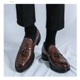 thumbnail image 4 of Men's Tassel Thick-soled Business Formal Pu Leather Shoes, Slip-on, Suitable For Groom Wedding And Hairstylist, 4 of 4