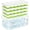 green, variant on Asoricing Ice Cube Tray with Lid and Bin, 4 Pack Ice Trays for Freezer, Stackable Ice Bucket Kits with Storage Container for Kitchen, RV, Cocktail, Coffee (Green)