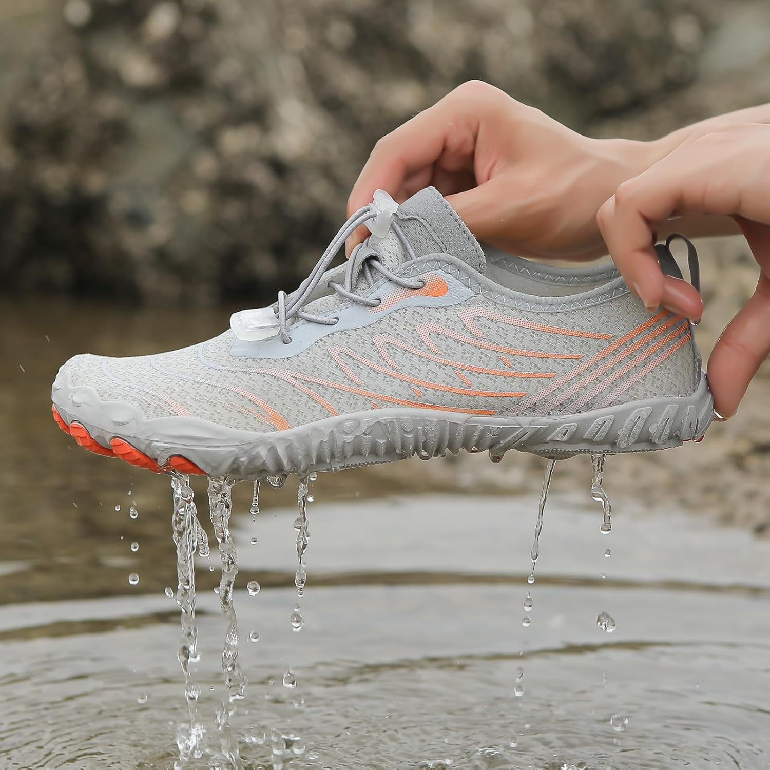 Hike Barefoot Shoes Women Men Pro Footwear Barefoot Shoes Womens Wide Toe Box Healthy & Non-Slip Athletic Hiking Walking Barefoot Shoes Unisex