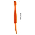 thumbnail image 3 of 5 Pcs Orange Peelers,Citrus Peeler,Plastic Orange Peeler,Citrus Remover Easy Open,Plastic Stick Citrus Peeler Tool,Quickly Removing Citrus Peel,Plastic Fruit Peelers Easy Open,(Orange_5PCS,6.3 in), 3 of 4