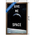 thumbnail image 3 of Give Me Space Wall Poster, 14.725" x 22.375", Framed, 3 of 5