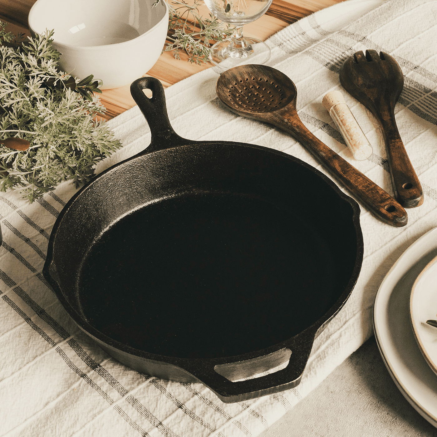 Backcountry Iron 6 inch Round Wasatch Smooth Cast Iron Skillet