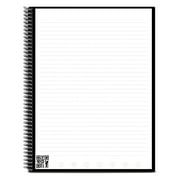 Rocketbook Core Smart Reusable Notebook - Black, 8.5 x 11, Lined