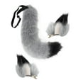 thumbnail image 3 of Oreilles Mignonnes Queue Accessoires Cosplay Couvre-Chef Peluche Animal Oreilles de Chat Queue Costume Cadeaux Fête, 3 of 9