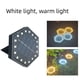 thumbnail image 3 of Teissuly 4Pcs Solar Underground Lights, Solar Deck Lights Driveway LED Light, Can Be Combined with Splicing Wall Mounted Stairs Steps Wall Lamp Fence Ground Plug Lawns Lamp Warm White Light Teissuly WER202310060319, 3 of 8