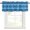 Blue, variant on Blush Pink Boho Southwestern Valances for Windows Farmhouse Kitchen Curtains Valances Rod Pocket Valance Curtains Vintage Ethnic Tribes Zigzag Tile Window Valances for Bathroom Bedroom 60"x18"