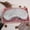 F, variant on Double Sided Imitation Silk Sleep Eye Mask, White, 1 Pcsleep Mask Silk Soft Travel Mask with Adjustable Strap Sleep Eye Mask, Easter Mother'S Day Gift Makeup Organizers