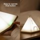 thumbnail image 4 of Lámpara de mesita de noche táctil, lámpara pequeña regulable para dormitorio, función de sincronización, luz nocturna recargable de brillo de 3 niveles, 4 of 5