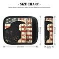thumbnail image 5 of Xecao Wood Grain Bald Eagle Print 2 Pack Luggage Handles Wrap Grips Identifiers Bright Luggage Markers, Unique Travel Essentials,Bright Luggage Markers, 5 of 9