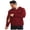Dark Red, variant on Dialysis Sweatshirts with Arm Zipper Jacket Full-Zip Lightweight Hemodialysis Cotton Jacket with Pockets