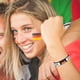 thumbnail image 5 of Pulsera en memoria de los aficionados al fútbol alemán Cinta tejida con la bandera nacional bordada Artículo único, 5 of 8