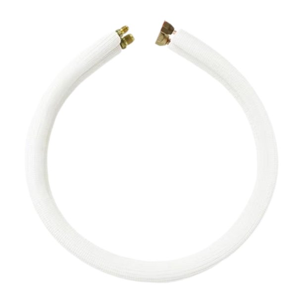 Juego de tuberías para sistemas de aire acondicionado, aislamiento, tubería de cobre de 1 m, premium, con 1 a 15P