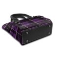 thumbnail image 4 of Single Shoulder Bag Rivet Bag 7.48×7.48×3.94in Removable Shoulder Belt Can Be Held Or Diagonal Across A Variety Of Matching Styles Purple Buffalo Plaid Check Tartan Scotland_1, 4 of 6