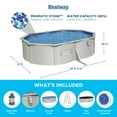 thumbnail image 3 of Bestway Hydrium 16’5”x12'x48" Steel Side Wall Above Ground Pool w/ Sand Pump & Accessories, 3 of 11