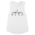 thumbnail image 1 of Skyline Bern Switzerland Women's Muscle Tank Large White, 1 of 5