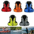 thumbnail image 2 of Life Jacket Safety Vest Adjustable Buoyancy for Sailing Kayak Canoeing Fishing, 2 of 10