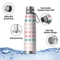 thumbnail image 4 of Modern 29oz Stainless Steel Insulated Thermos with Tea Filter, 360° Printed Travel Bottle, Leakproof BPA-Free Flask with Anti-Slip Base, 304 Inner & 201 Outer, Vacuum Cup, 4 of 6
