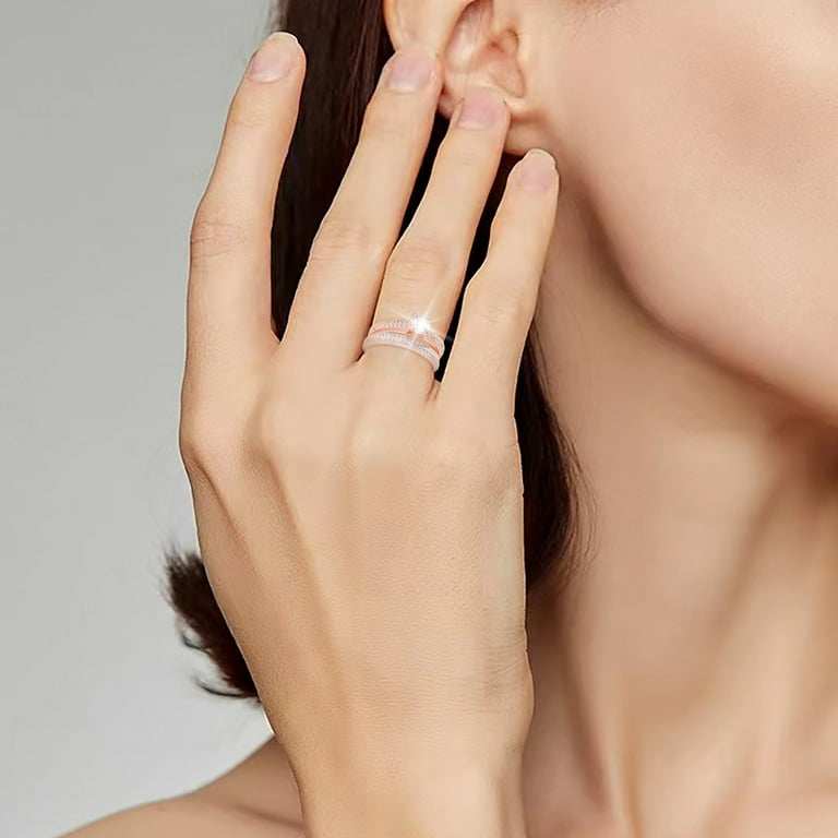Beavorty women's rings ladies rings nail jewelry vintage rings women's  jewelry rings for woman punk rings nail rings jewelry fingertip ring with  chain