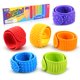 thumbnail image 1 of Pulsera Fidget KLT de juguetes sensoriales de silicona texturizada, paquete de 6, 1 of 6