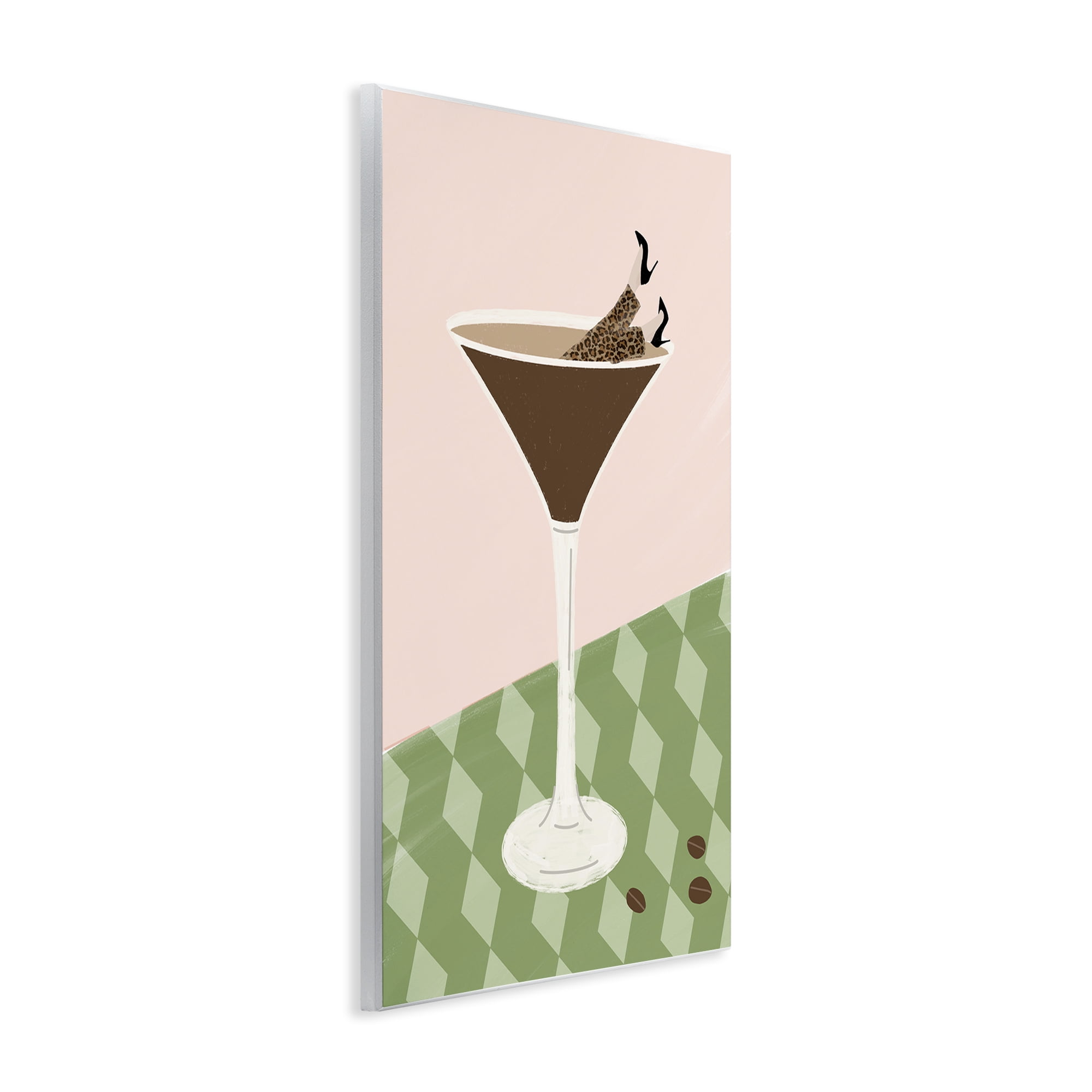 Stupell Industries Glam Martini Splash Wall Plaque Art, design by Emily Navas