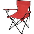thumbnail image 1 of Silla Plegable Portátil Practiksa para camping Picnic Pesca Playa Color rojo, 1 of 2