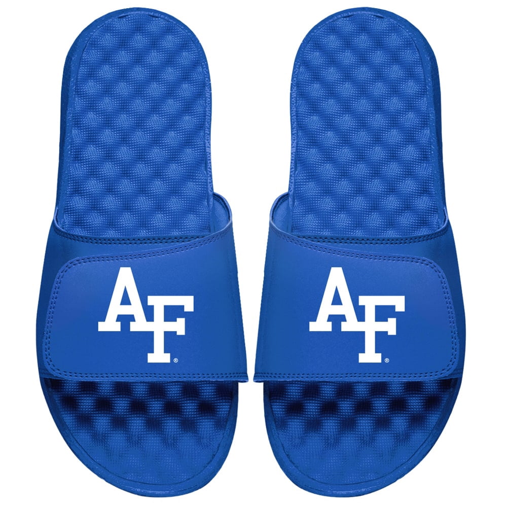 ISlide - Air Force Falcons ISlide Primary Logo Slide Sandals - Royal ...