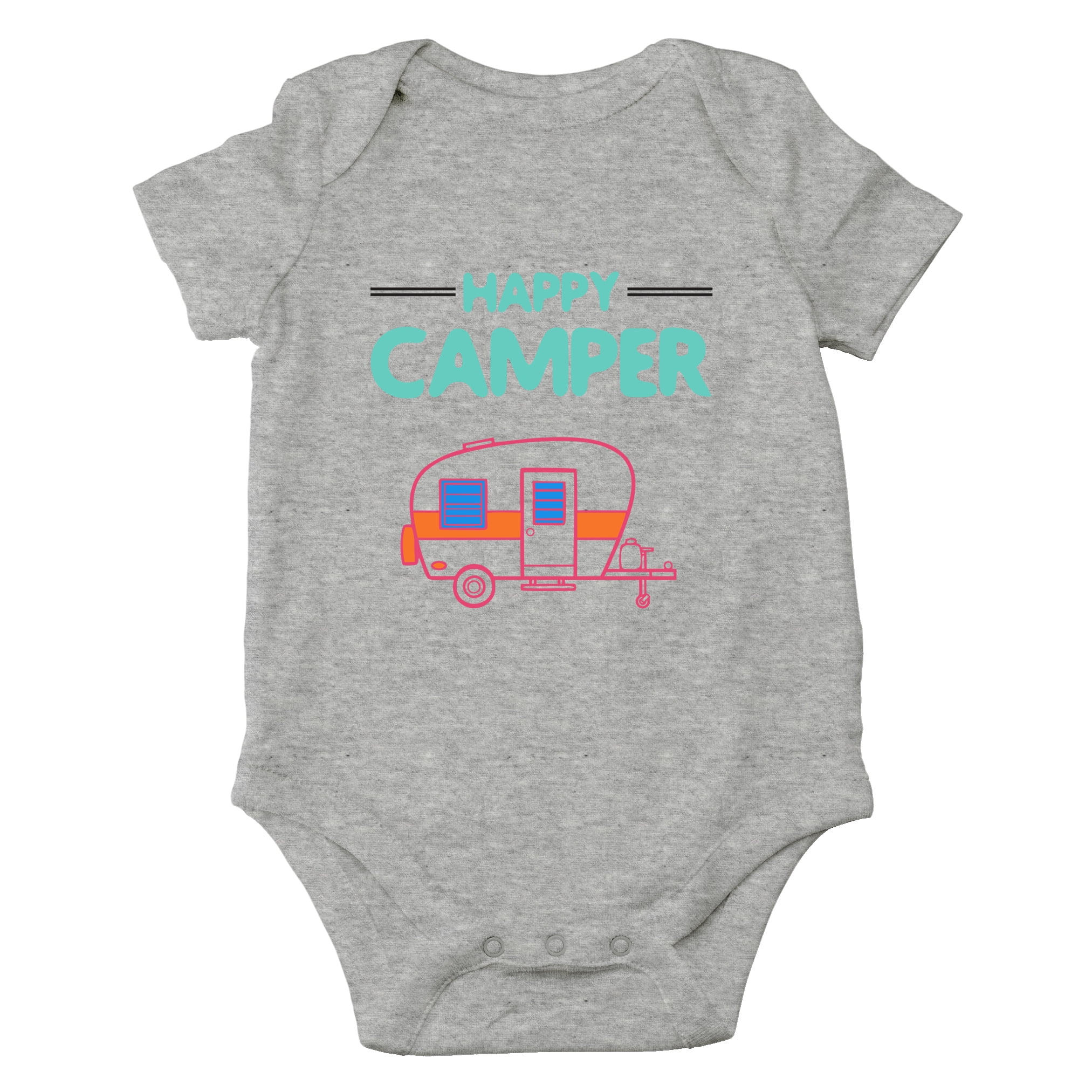 happy camper baby outfit