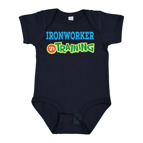 Inktastic Future Ironworker in Training Boys or Girls Baby Bodysuit