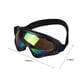 thumbnail image 3 of Gafas de esquí para moto con parabrisas - OTG sobre el cristal, lente cilíndrica ancha, antiempaña, espuma multicapa, amarillo/gris/multicolor, 7,08x3,14 in, 3 of 8