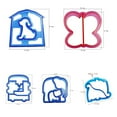 thumbnail image 5 of Walbest Silicone Sandwiches Cutter Mold, Animal Shape Sandwiches Cutter Cookie Cutter Mold, Eco-friendly Silicone Cookie Cutter Mold for Kids, 5 of 7