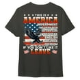thumbnail image 6 of FLAGWIX Retro American Flag US Veteran Shirt, This Is A America, If You Don't Like It LEAVE HTT91HVN, 6 of 6