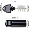 thumbnail image 2 of 8 Pieces Draft Beer Faucet Cap & Plug Brush - Rubber Tap Soother Sanitary Covers, 2 of 6