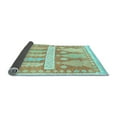 thumbnail image 2 of Ahgly Company Indoor Rectangle Southwestern Light Blue Country Area Rugs, 6' x 9', 2 of 4