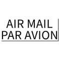 thumbnail image 5 of Large Air Mail Par Avion Rubber Stamp, Wooden Handle Rubber Stamp, Laser Engraved Dies, Impression Size 7/8" tall x 2-1/4”, Uses a Separate Stamp Pad, 5 of 10