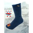 thumbnail image 5 of DG Hill (2 Pair) Kid's Thermal Winter Socks Thick Heat Trapping Insulated Boot Sock, 5 of 8