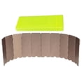 thumbnail image 3 of Estufa de Camping Cola Parabrisas Estufa Plegable Bloqueador de Viento 84cmx24cm, 3 of 8