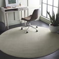 thumbnail image 2 of SAFAVIEH Revive Hyram Solid Polyester Area Rug, Sage, 6'7" x 6'7" Round, 2 of 7
