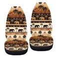 thumbnail image 6 of POLERO Front Seat Cover Car Interior, Easy to Install Vehicle Seat Covers Truck Comfy, Elephant Palm, 6 of 11