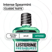 Listerine Freshburst Intense Antiseptic Mouthwash Oral Care, Intense Spearmint, 1.5 L