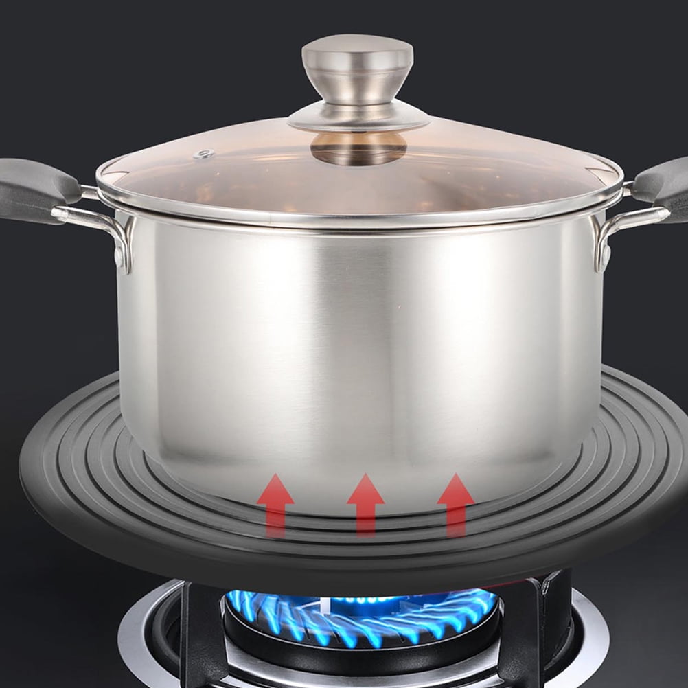 Worgeous Aluminum Heat Diffuser for Gas Stove Burners, Easy to Clean and Store, 0.8 x 11.8 Inches, Essential Kitchen Accessory