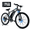 Black Blue Basic, variant on Electric Bike for Adults 750W Peak Motor, 25 Mph Ebike, 26" Tire Electric Bicycles with Max 15° Uphill, 36V 12Ah Battery, 45 Miles PAS Range, E Bikes for Adults and Teens,E-Mountain Bike, UL 2849