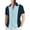 Mint Green, variant on BUWTTED Shirts for Men Color Stripe Printed Loose Summer Short Sleeved Plus Size Casual Button Down Beach Hawaiian Blue Shirt L