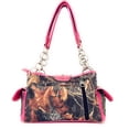 thumbnail image 3 of Western Rhinestone Camouflage Women's Handbag With Matching Wallet In Multi Collections, 3 of 5