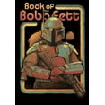 thumbnail image 2 of Men's Star Wars: The Book of Boba Fett Retro Portrait  Sweatshirt Black 2X Large, 2 of 4