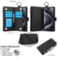 thumbnail image 2 of Crossbody Wallet Leather Case For iPhone 11 Pro Max / 11 Pro / iPhone 11, 2 of 5