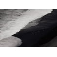 thumbnail image 2 of Li, Yongnan 32x23 White Modern Wood Framed Museum Art Print Titled - Black Beach, 2 of 4