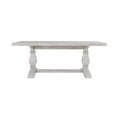 thumbnail image 3 of Pemberly Row 94" Reclaimed Solid Pine Wood Dining Table in Nordic Ivory, 3 of 9