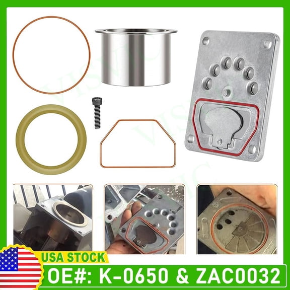 Air Compressor Cylinder Sleeve & Ring Kit ZAC0032 Valve Plate Kit For Craftsman